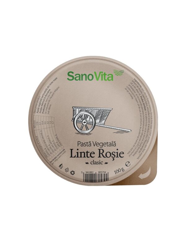 pasta-vegetala-din-linte-rosie-100-g-sanovita-o23243-farmacia-morpheus Pasta Vegetala din Linte Rosie, 100 g, SanoVita