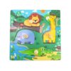 Puzzle cu Manere - Animale Salbatice in Habitat, Viga