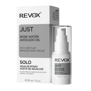 REVOX Just, Fluid Contur Ochi Rose Water + Avocado Oil, 30 ml