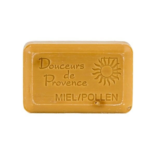 Sapun Exfoliant cu Polen si Miere, 200 g, Apidava