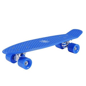 Skateboard Retro Albastru Deschis, Hudora