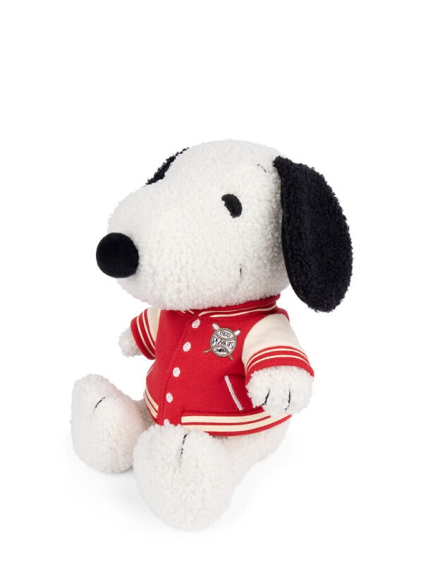Snoopy in Sezut cu Jacheta Versatila, 25 cm, Bon Ton Toys