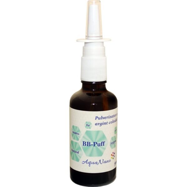 Spray Nazal, BB-Puff cu Argint Coloidal, 50 ml, Aghoras