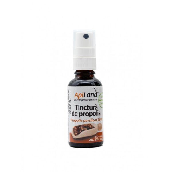 Tinctura de Propolis Purificat 95%, Spray 30 ml, ApiLand