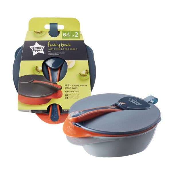 tomme-set-castroane-cu-capac-si-lingurita-negru-rosu-tt0130-2-6-luni-o34629-farmacia-morpheus TOMME Set Castroane cu Capac si Lingurita, Negru/Rosu, TT0130-2, +6 Luni