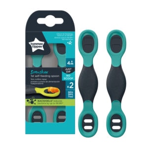 tommee-set-2-lingurite-4-luni-2-bucati-verde-o34665-farmacia-morpheus TOMMEE Set 2 Lingurite, 4 luni+, 2 Bucati, Verde