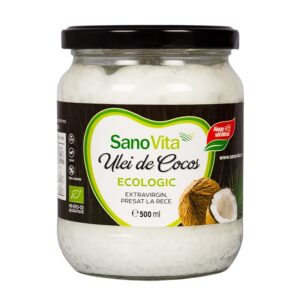 ulei-de-cocos-extravirgin-eco-500ml-sanovita-o23267-farmacia-morpheus Ulei de Cocos Extravirgin ECO, 500ml, SanoVita
