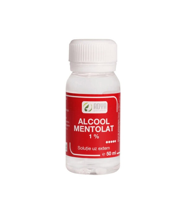 Alcool Mentolat 1%, 50 ml, Adya