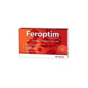 feroptim-cu-aroma-de-ciocolata-30-comprimate-masticabile-zdrovit-o35364-farmacia-morpheus Feroptim cu Aroma de Ciocolata, 30 Comprimate Masticabile, Zdrovit