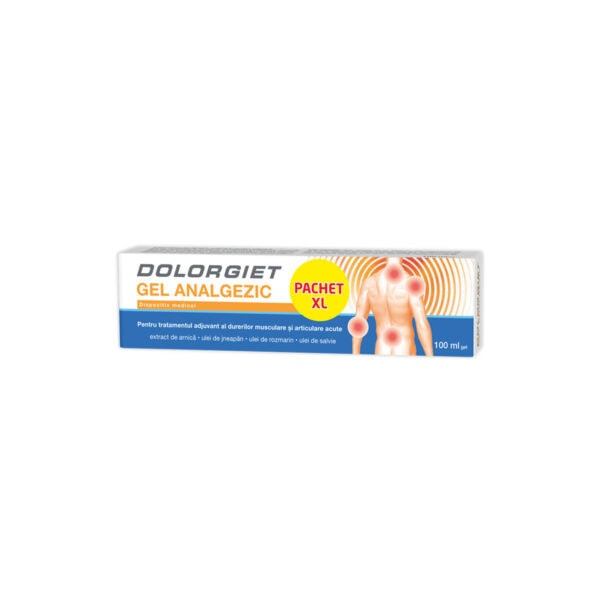Gel Analgezic Dolorgiet, 100 ml, Zdrovit