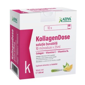 Kollagendose Solutie Buvabila, 10 Monodoze 25 ml, Adya