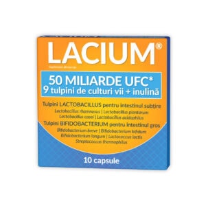 Lacium 50 Miliarde UFC, 10 Capsule, Zdrovit