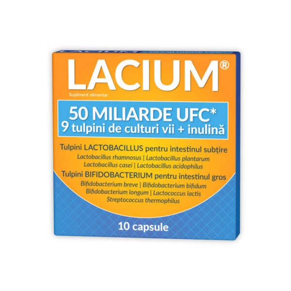 Lacium 50 Miliarde UFC, 10 Capsule, Zdrovit