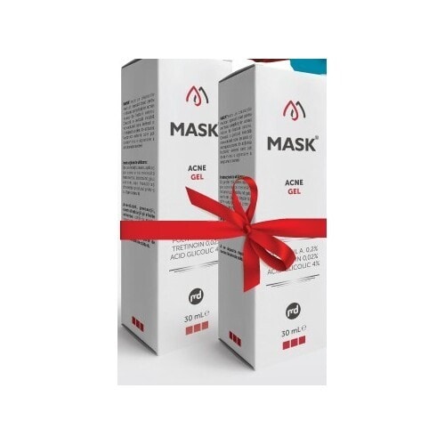Mask Acne Gel Pachet, 30 ml 1+1, Meditrina Pharmaceuticals