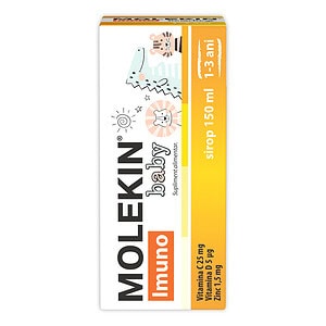 Molekin Imuno Baby Sirop 1-3 Ani, 150 ml, Zdrovit