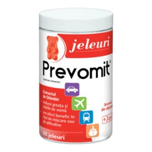 Prevomit Pentru +3 Ani, 60 Jeleuri cu Aroma de Capsuni, Zdrovit