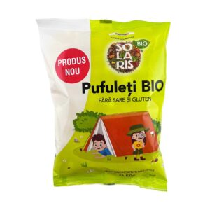 Pufuleti Fara Sare si Gluten ECO, 50 g, Solaris