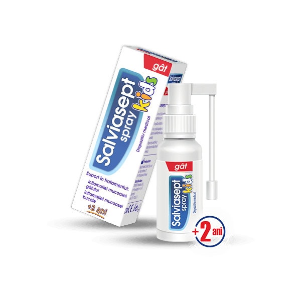 Salviasept Kids Spray Gat, 20 ml, Zdrovit