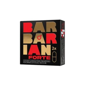 Supliment pentru Potenta Barbarian Forte, 2 Capsule, Adya Green Pharma