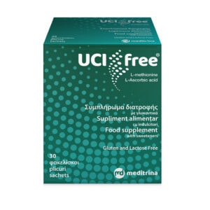 UCI Free Pulbere, 30 plicuri, Meditrina