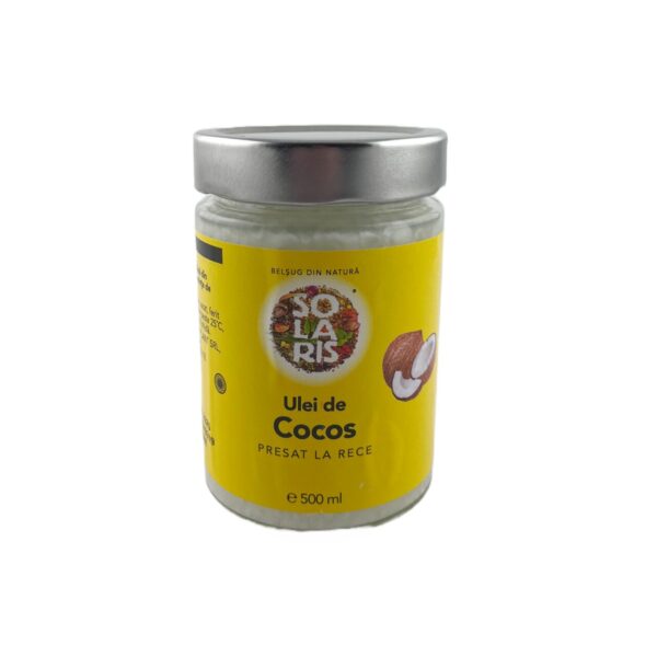 Ulei de Cocos Presat la Rece 500 ml Solaris