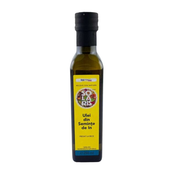 Ulei Seminte In Presat la Rece, 250ml, Solaris