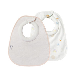 Bavete pentru Hranirea cu Lapte, Alb / Roz, 2 Bucati, Tommee Tippee