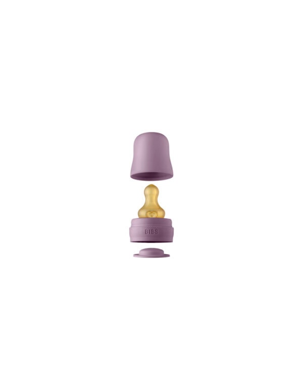 bibs-kit-biberon-pentru-sticla-bibs-mauve-size-1-flux-scazut-o31339-farmacia-morpheus-1 BIBS Kit Biberon pentru Sticla Bibs - Mauve (Size 1 - flux scazut)