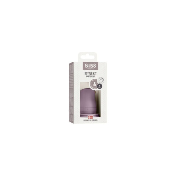 bibs-kit-biberon-pentru-sticla-bibs-mauve-size-1-flux-scazut-o31339-farmacia-morpheus BIBS Kit Biberon pentru Sticla Bibs - Mauve (Size 1 - flux scazut)