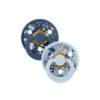 bibs-x-liberty-set-2-suzete-colour-chamomile-lawn-baby-blue-steel-blue-0-6-l-o34269-farmacia-morpheus BIBS X LIBERTY Set 2 Suzete Colour Chamomile Lawn Baby Blue/Steel Blue, 0-6 L