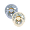 bibs-x-liberty-set-2-suzete-colour-eloise-dusty-blue-ivory-0-6-l-o36236-farmacia-morpheus BIBS X LIBERTY Set 2 Suzete Colour Eloise Dusty Blue/Ivory, 0-6 L
