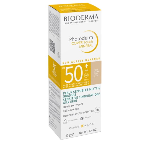 BIODERMA Photoderm Cover Touch Mineral SPF 50+ Very Light, 40 g