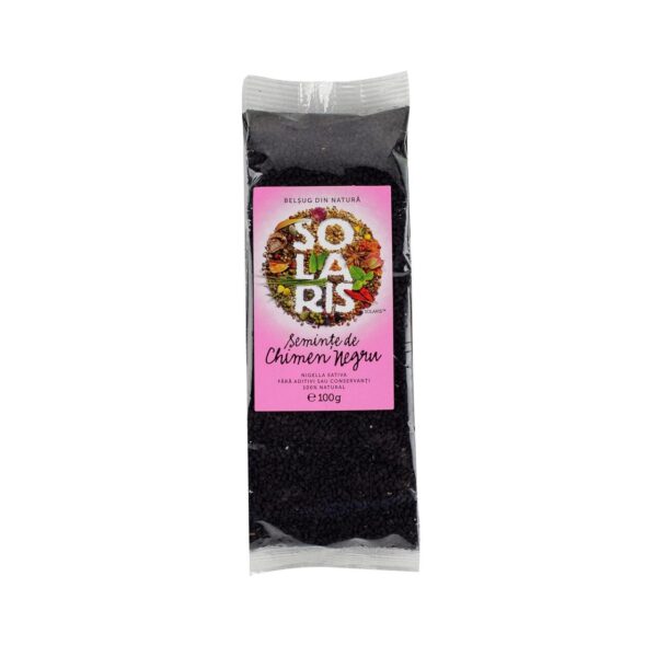 Chimen Negru Seminte, 100 g, Solaris