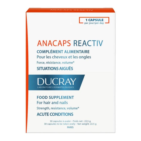 DUCRAY Anacaps Reactiv, 30 Capsule