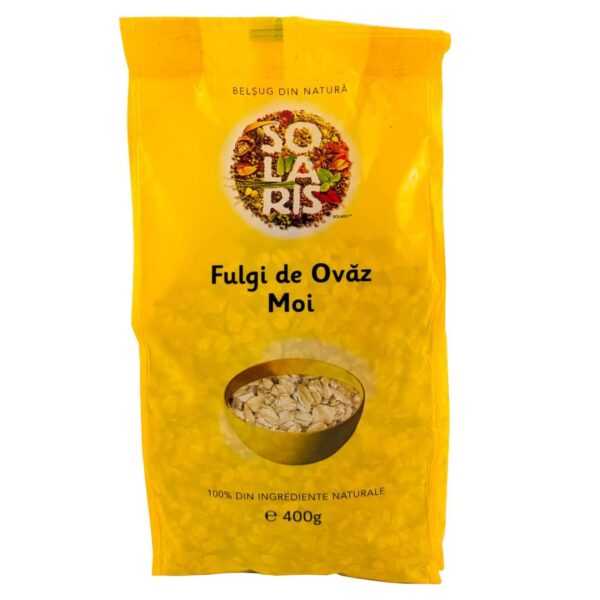 Fulgi de Ovaz Moi, 400 g, Solaris
