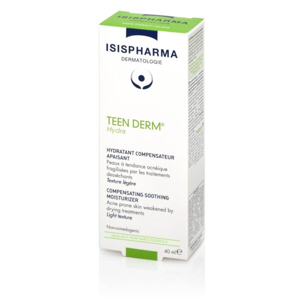 isispharma-crema-pentru-pielea-predispusa-la-acnee-teen-derm-hydra-40-ml-o29866-farmacia-morpheus ISISPHARMA, Crema Pentru Pielea Predispusa la Acnee Teen Derm Hydra, 40 ml