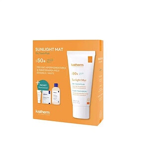 IVATHERM, Pachet Sunlight Mat 50ml + Apa Micelara