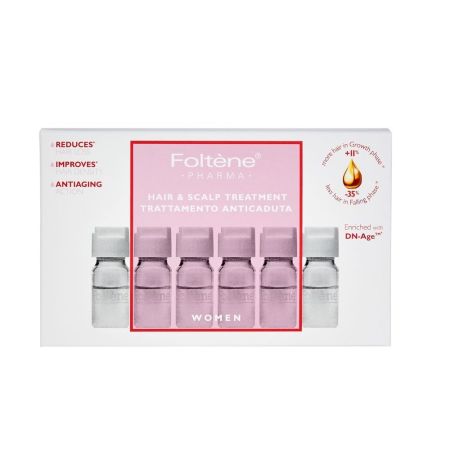 Kit Tratament par pentru femei, 12 fiole, Foltene