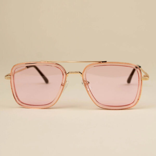 Ochelari de soare pentru copii Oversized - Aviator Pink, Little Prints