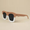 Ochelari de soare pentru copii Oversized - Duo Cloudy Mauve, Little Prints