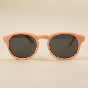 Ochelari Soare Flexibili Bebelusi, Cordon Fixare, 3-18 luni, Clasic Coral, Little Prints