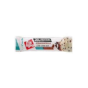 Baton Proteic FitSpo Low Carb, 20 g Proteină Stracciatella, 60 g