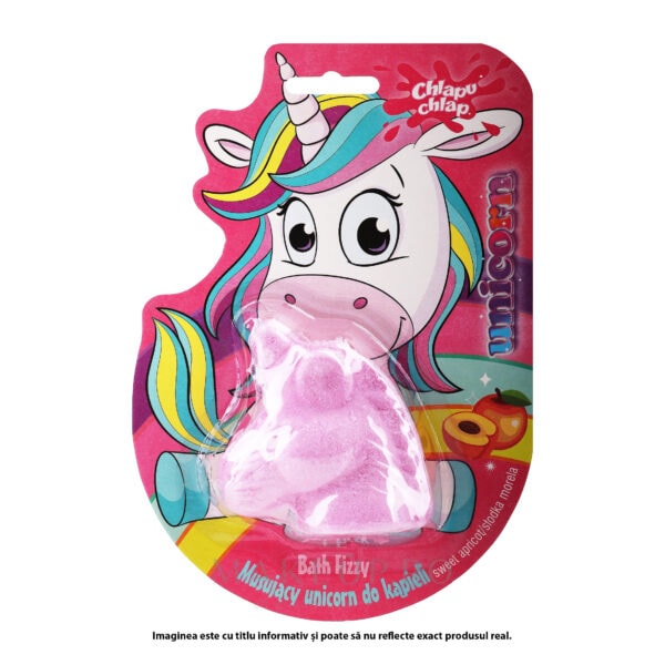 Bomba de Baie Unicorn, Parfum Fructe de Padure,120 g, Chlapu Chlap