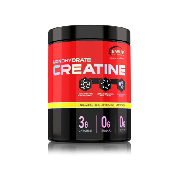 creatine-monohydrate-fara-aroma-400-g-133-serv-400-g-genius-nutrition-o37288-farmacia-morpheus Creatine Monohydrate, Fara Aroma, 400 g / 133 Serv, 400 g, Genius Nutrition