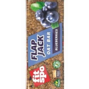 FITSPO FLAPJACK Baton de Ovăz cu Afine, 80 g