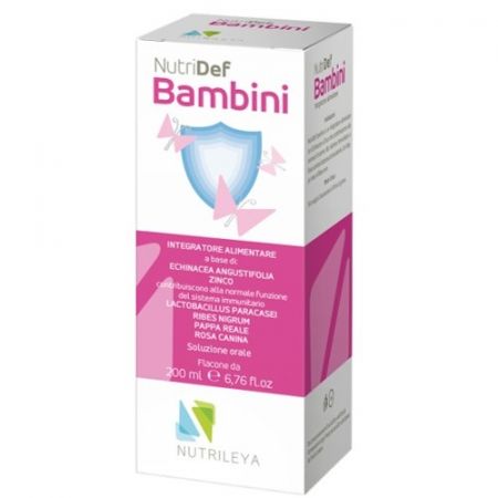 nutridef-bambini-sirop-200-ml-nutrileya-o37307-farmacia-morpheus Nutridef Bambini Sirop, 200 ml, Nutrileya