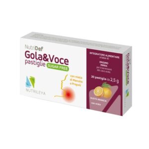 nutridef-golavoce-portocala-si-miere-de-manuka-fara-zahar-20-dropsuri-nutrileya-o37315-farmacia-morpheus Nutridef Gola&Voce Portocala si Miere de Manuka Fara Zahar, 20 dropsuri, Nutrileya