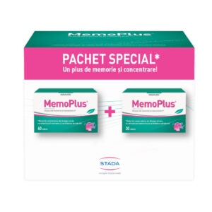 Pachet MemoPlus, 60 + 30 Tablete, Walmark