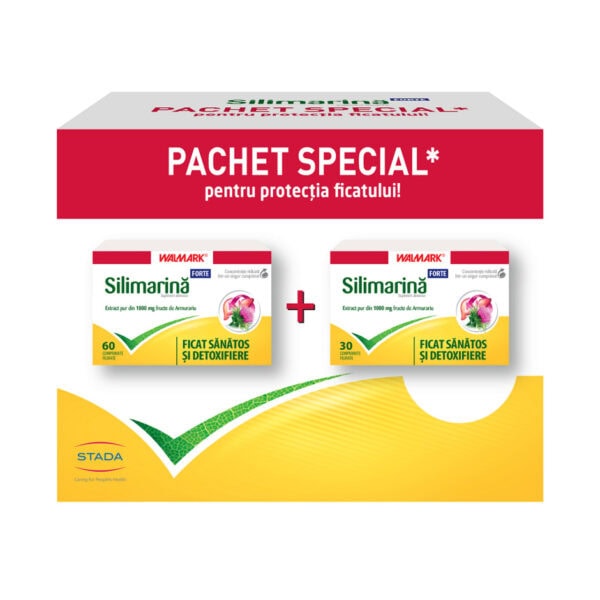 pachet-silimarina-forte-60-30-comprimate-walmark-o03364-farmacia-morpheus Pachet Silimarina Forte, 60 + 30 Comprimate, Walmark