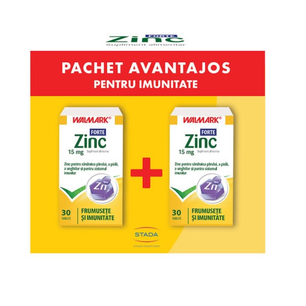 pachet-zinc-forte-30-30-tablete-walmark-o33769-farmacia-morpheus Pachet Zinc Forte, 30 + 30 Tablete, Walmark